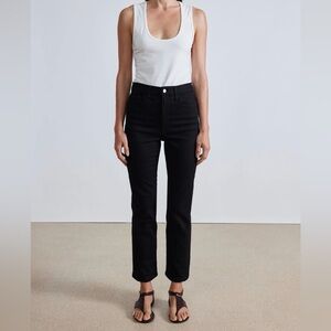 Apeice Apart Women’s Black Camilla SoHo Wash High Rise Straight leg Jeans 29